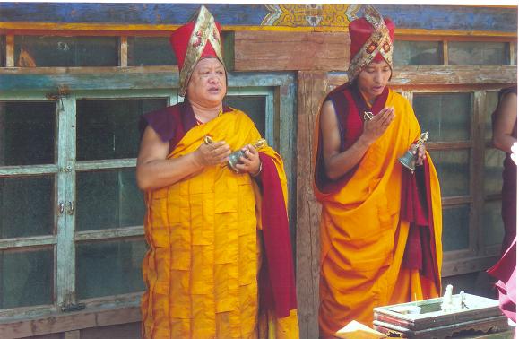 Ven. Tiktsa Rinpoche & Ven. Noma Tulku
